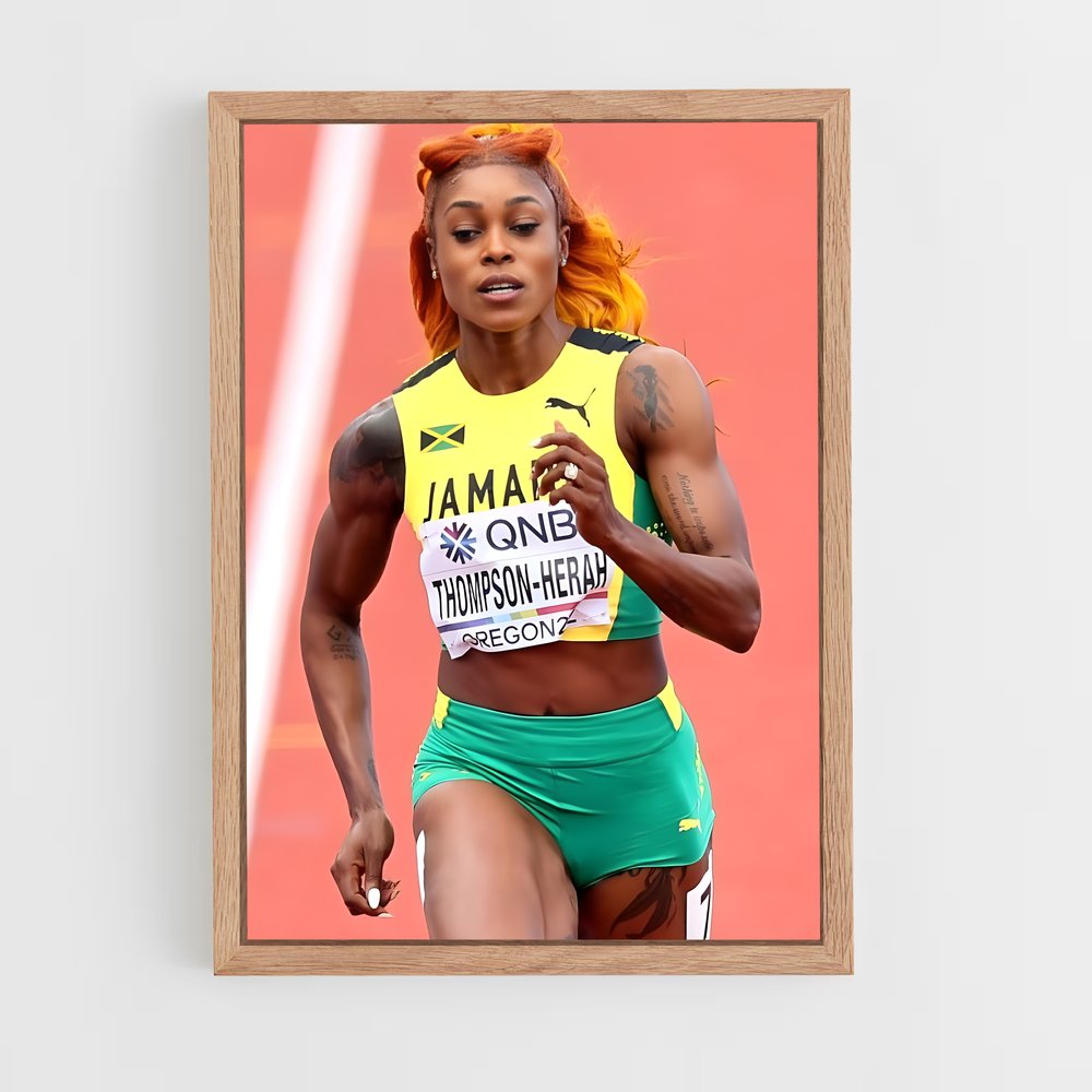 Poster La Jeune Étoile – affiche Athlétisme (vue 4)